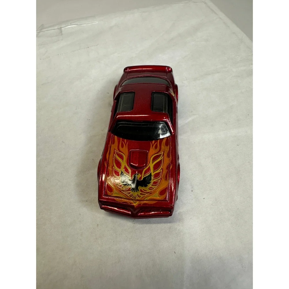Hot Wheels 77 Pontiac Firebird T A Red Flames Diecast Toy Car‎ 2015